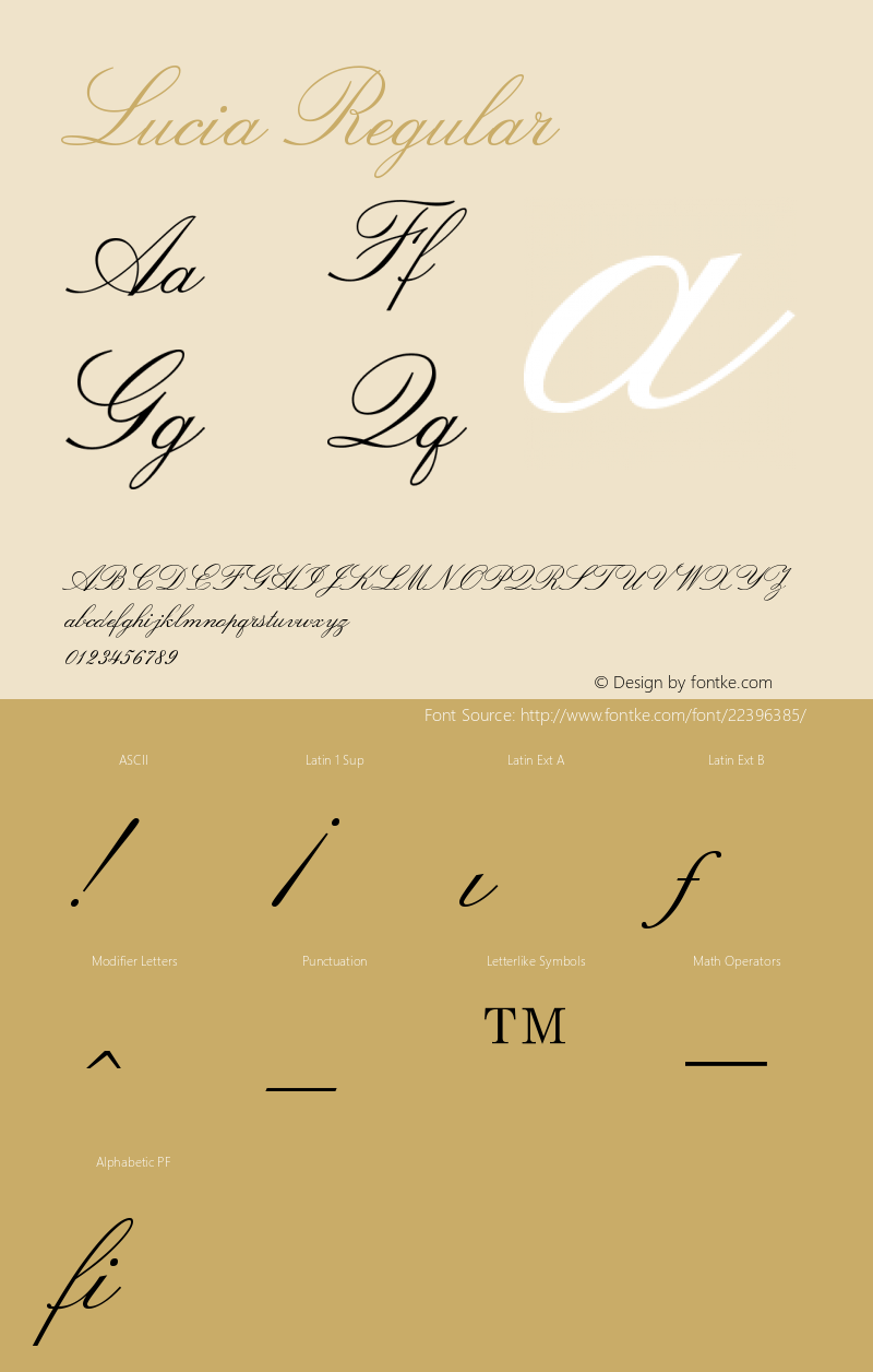 LuciaBT-Regular 2.0-1.0图片样张