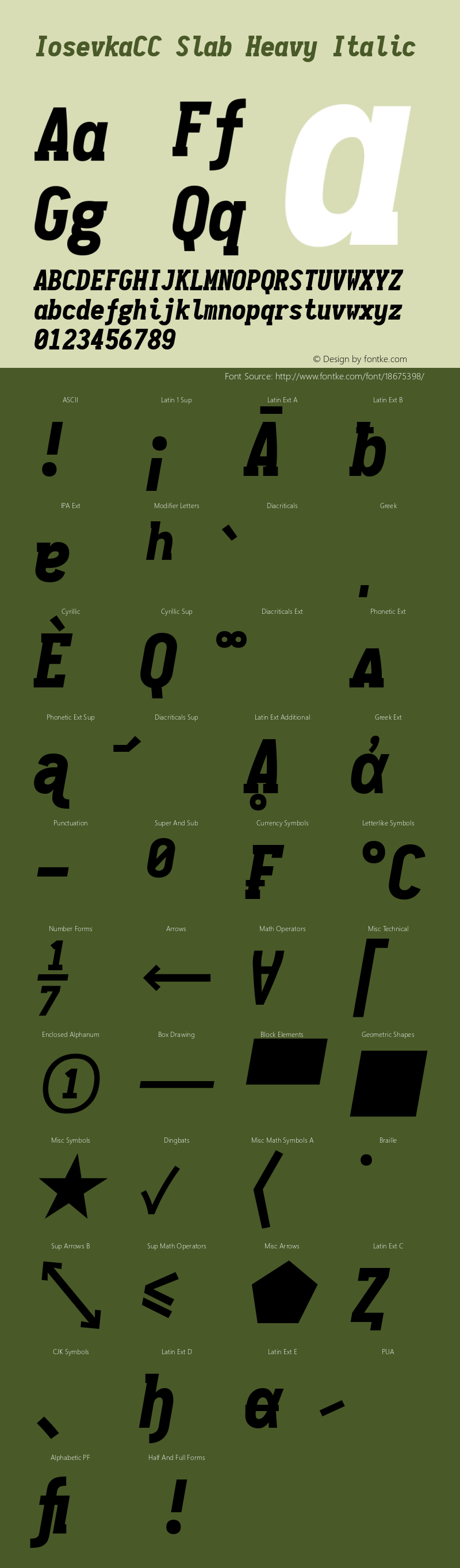 IosevkaCC Slab Heavy Italic 1.10.0图片样张