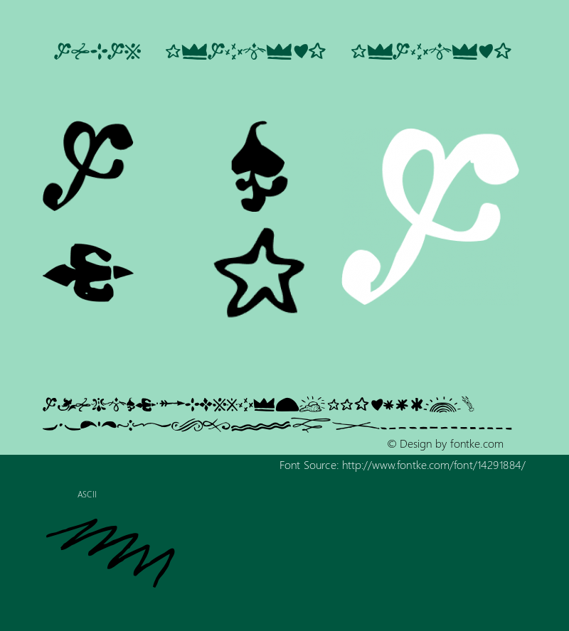 Paciak Ornaments Ornaments 001.000;com.myfonts.cuda-wianki.paciak.ornaments.wfkit2.3Ckh图片样张