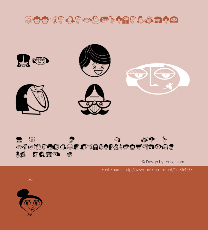 LittleheadsWomenTwo ☞ Version 1.000;com.myfonts.easy.sideshow.littleheads.women-two.wfkit2.version.44j9图片样张