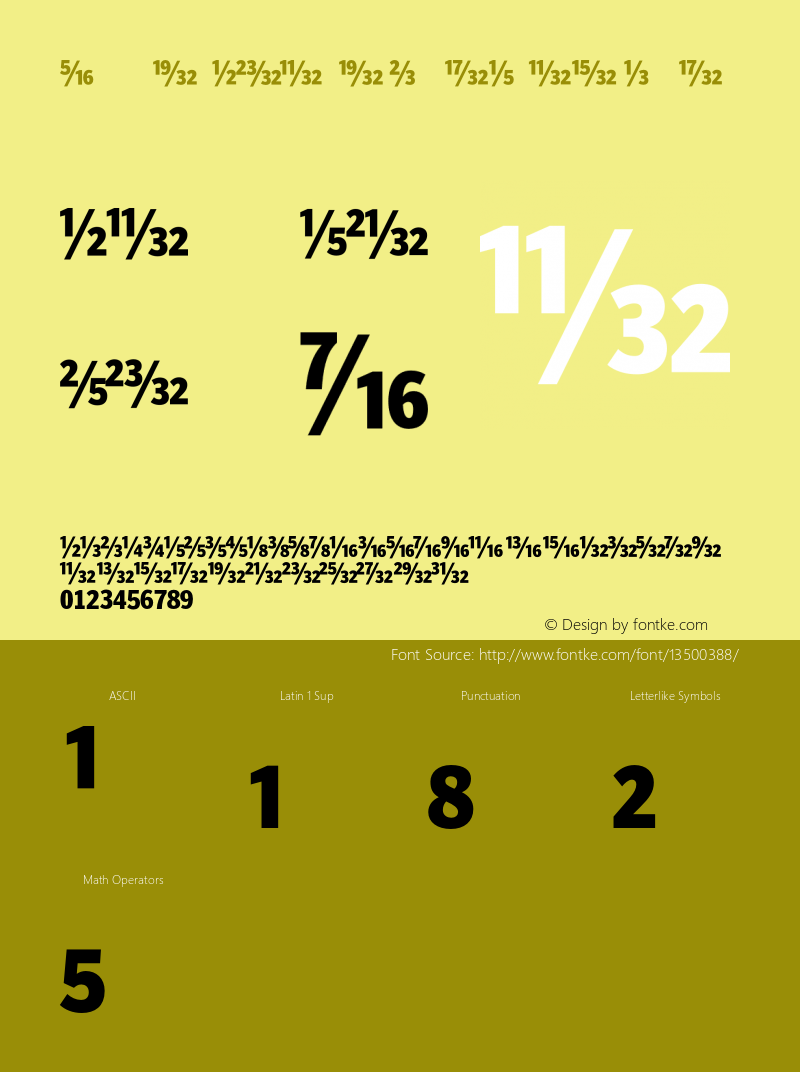 PoynterAgate CondFrac Bold 001.000图片样张