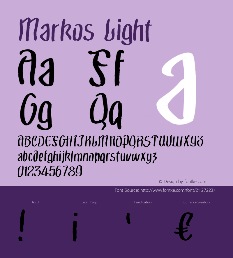 Markos Light Version 001.000图片样张