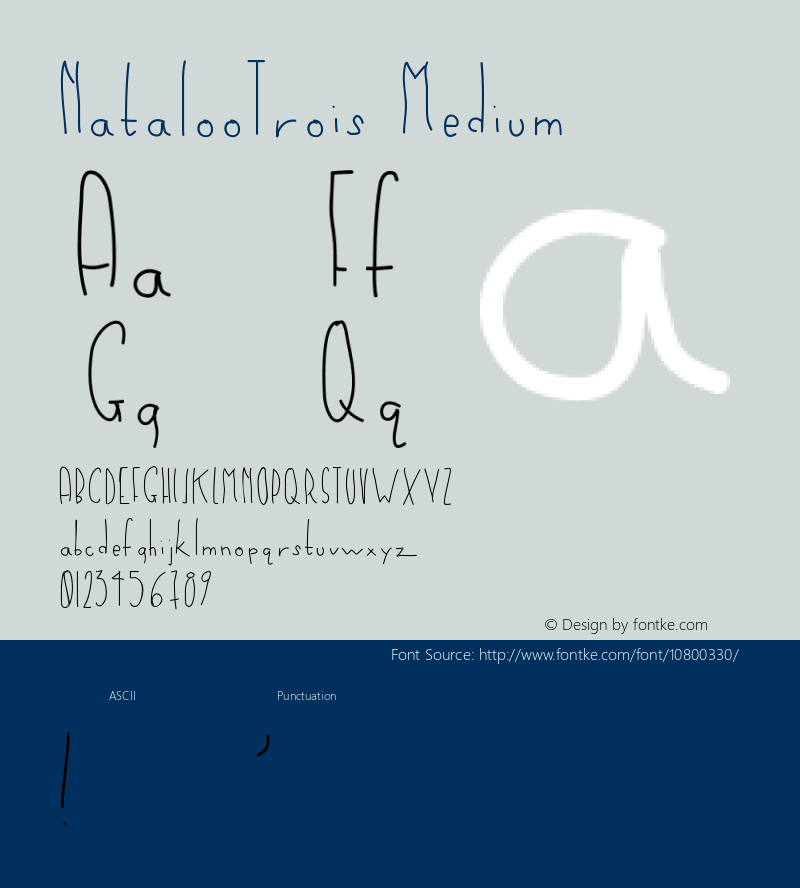 NatalooTrois Medium Version 001.000图片样张