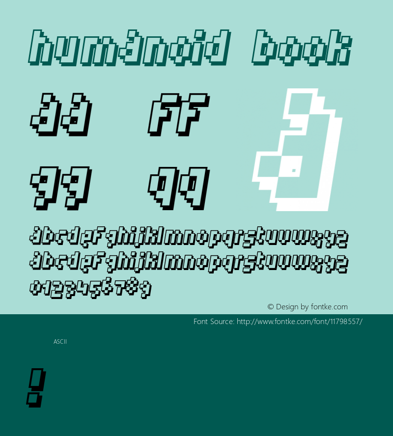 Humanoid Book Version 2图片样张