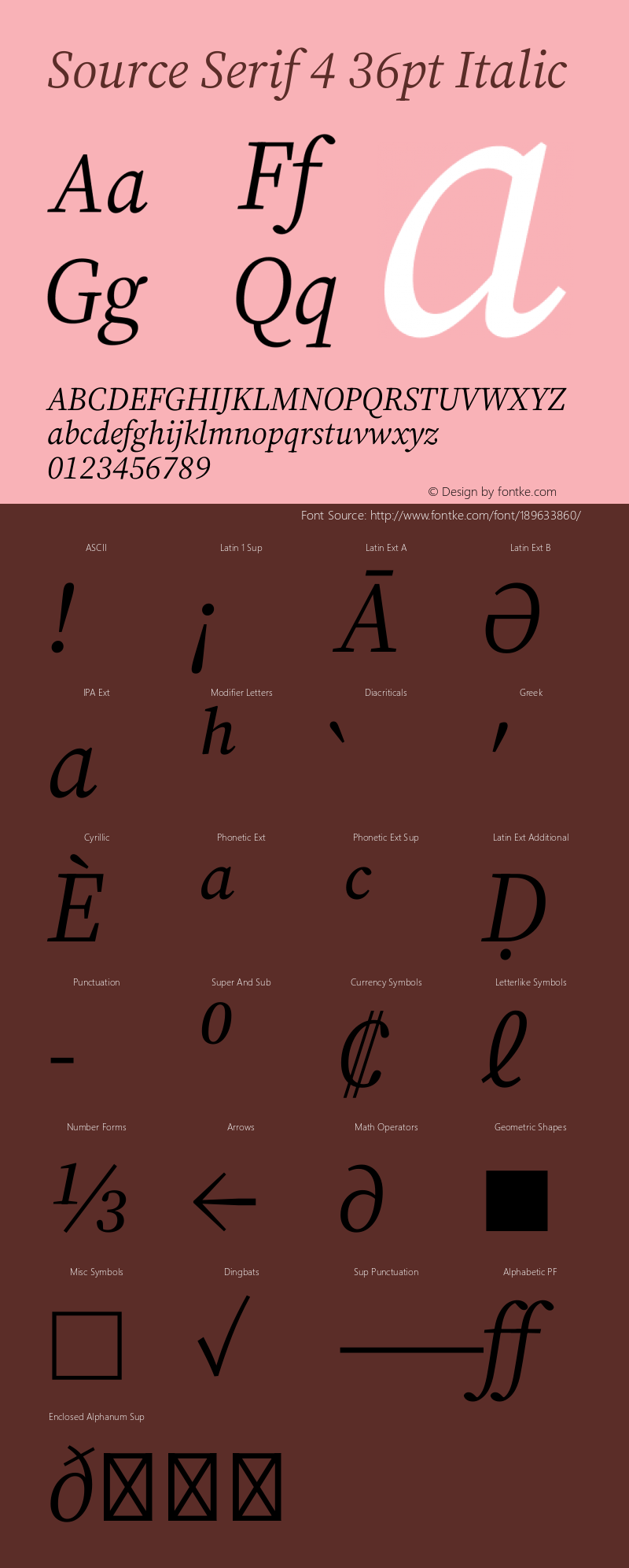 Source Serif 4 36pt Italic Version 4.004;hotconv 1.0.116;makeotfexe 2.5.65601图片样张