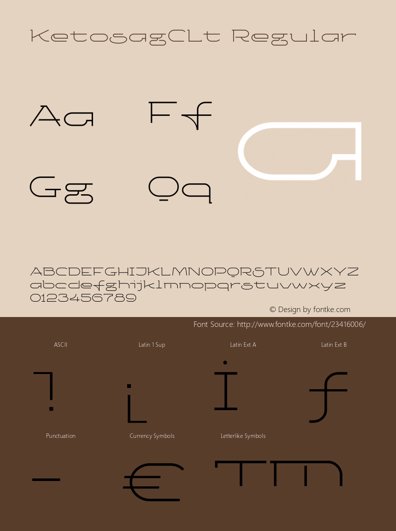Ketosag Condensed Light Version 00.0024图片样张