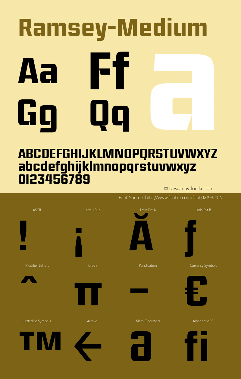 Ramsey-Medium ☞ Version 1.001;com.myfonts.easy.associated-typographics.ramsey.medium.wfkit2.version.3UvL图片样张