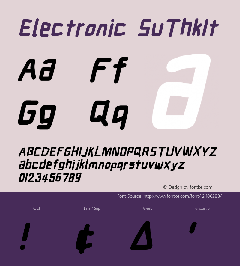 Electronic SuThkIt Version 1.011图片样张