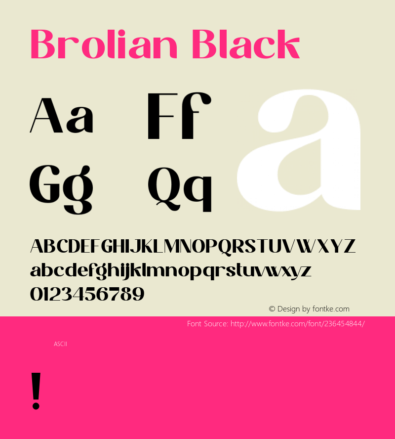 Brolian Black Version 1.000图片样张