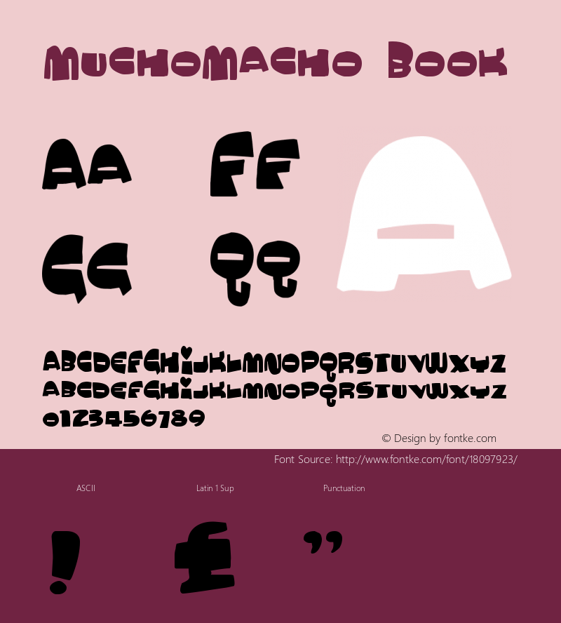 MuchoMacho Book Version 1.0图片样张