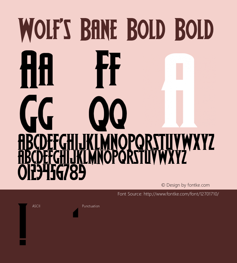 Wolf's Bane Bold Bold 1图片样张