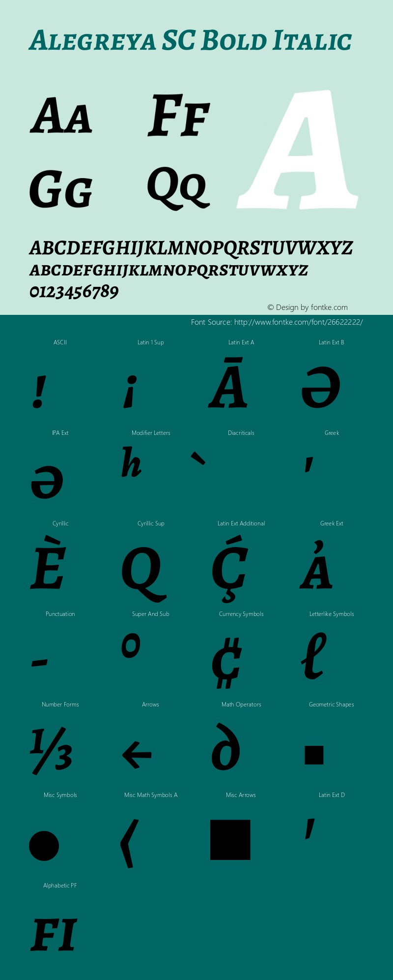 Alegreya SC Bold Italic Version 2.008;PS 002.008;hotconv 1.0.88;makeotf.lib2.5.64775图片样张