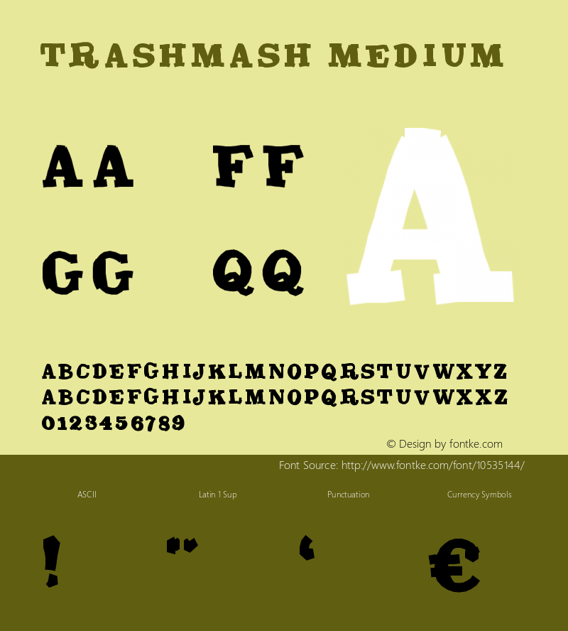 TrashMash Medium Version 001.000图片样张