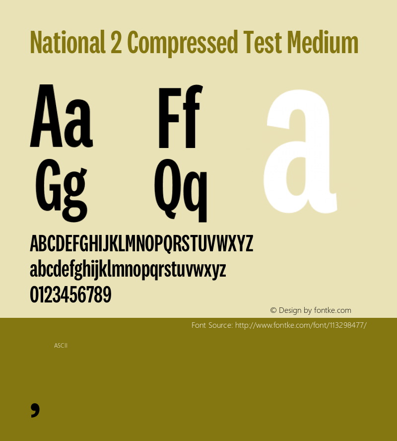 National2Comp-MediumTest Version 1.004;hotconv 1.0.116;makeotfexe 2.5.65601;0图片样张