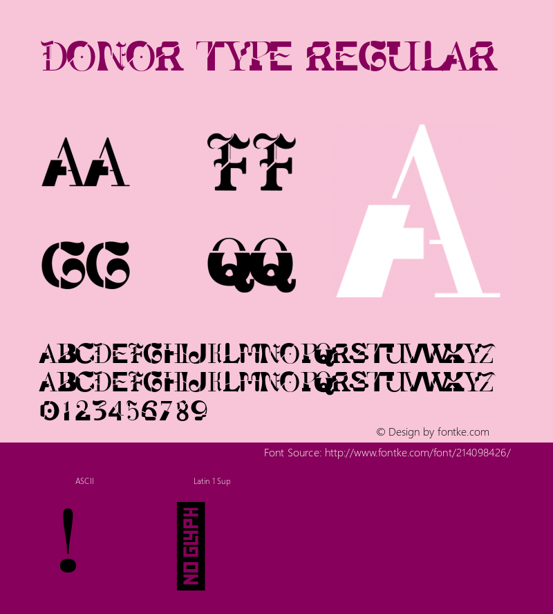 Donor Type Regular Version 1.000;FEAKit 1.0图片样张