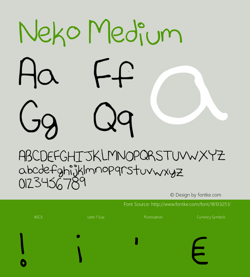 Neko Medium Version 001.000图片样张