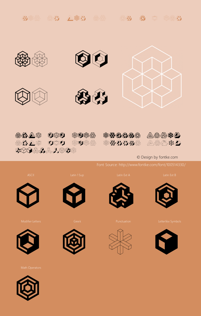 IsometricOrnaments W05 Regular Version 4.10图片样张