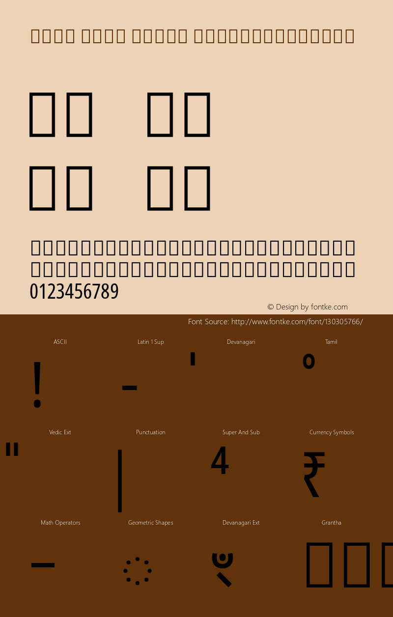 Noto Sans Tamil ExtraCondensed Version 2.001; ttfautohint (v1.8.3) -l 8 -r 50 -G 200 -x 14 -D taml -f none -a qsq -X 