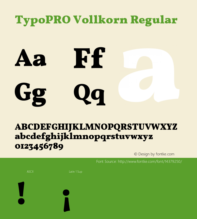 TypoPRO Vollkorn Regular Version 2.001图片样张