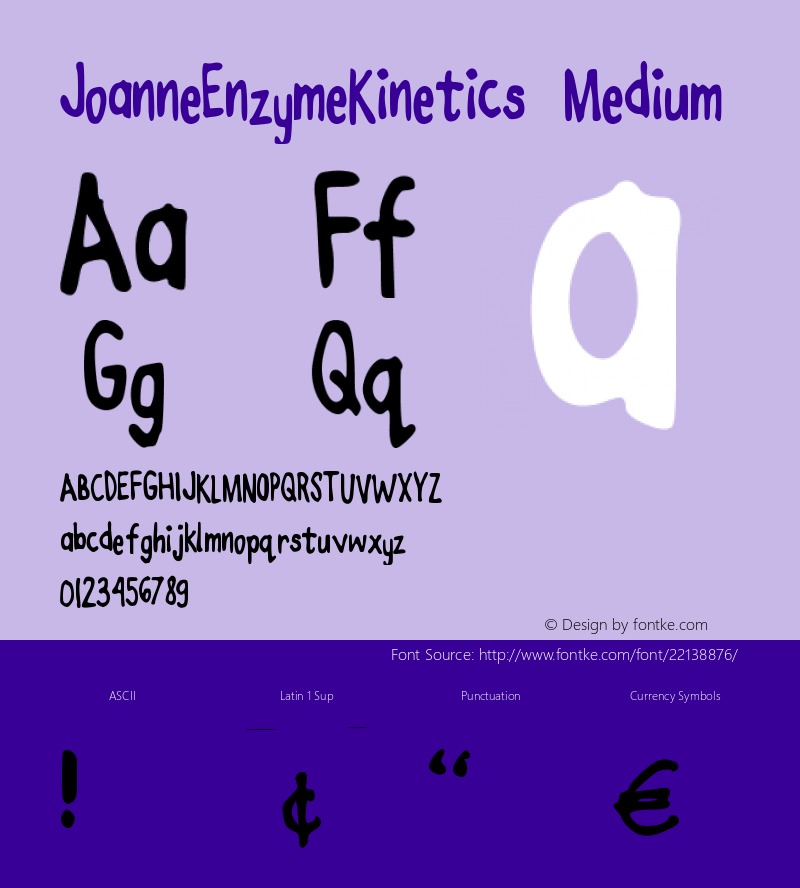 JoanneEnzymeKinetics Version 001.000图片样张