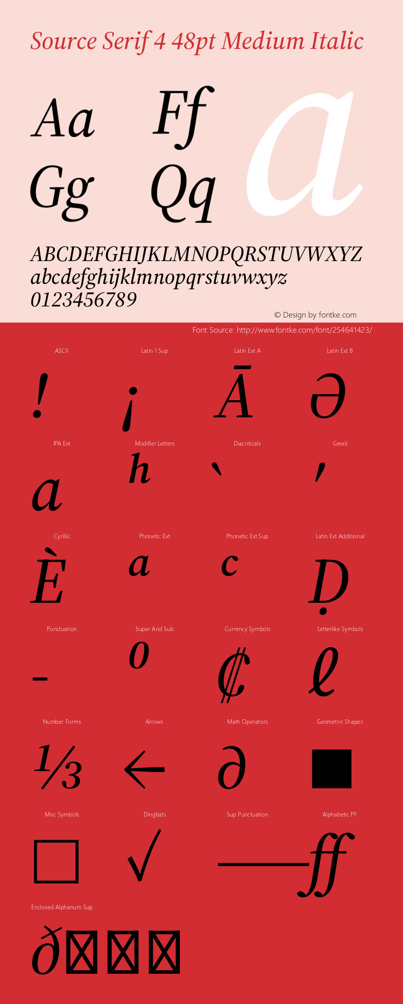 Source Serif 4 48pt Medium Italic Version 4.004;hotconv 1.0.116;makeotfexe 2.5.65601图片样张