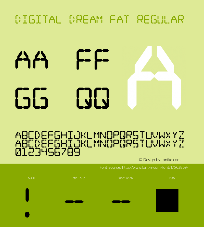 Digital dream Fat Regular 2图片样张