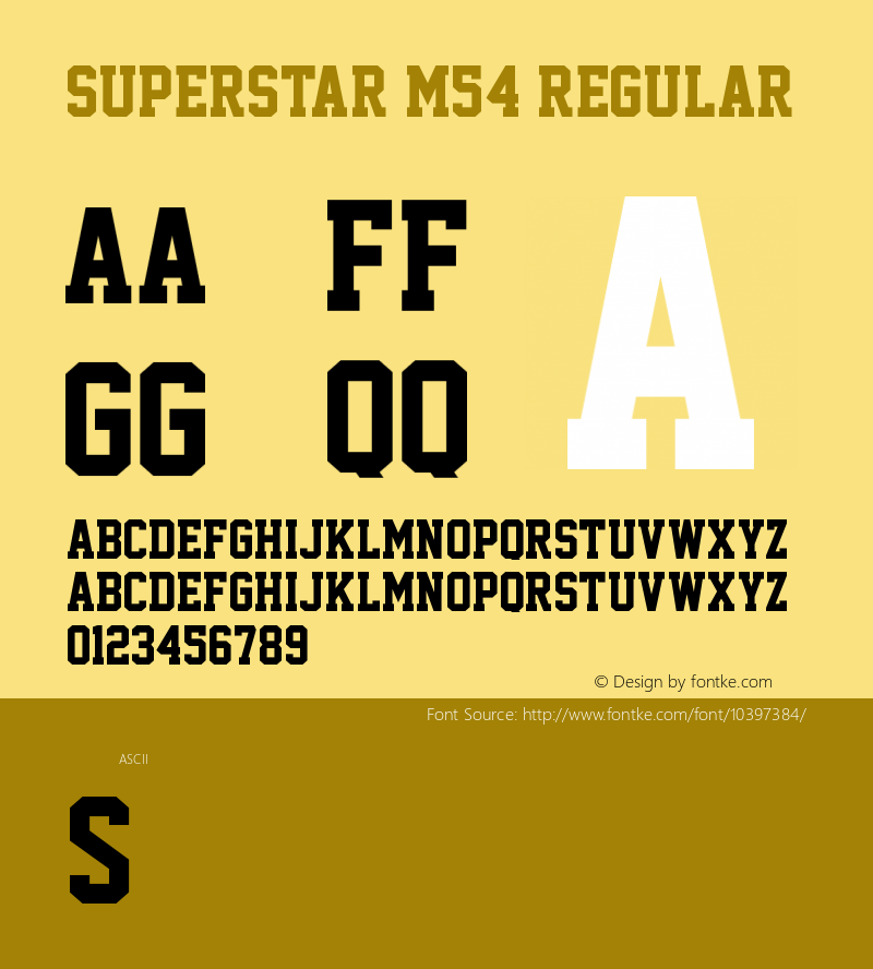 Superstar M54 Regular Version 1.01 June 21, 2010图片样张