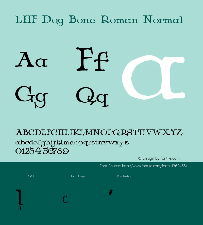 LHF Dog Bone Roman Normal Version 001.001图片样张