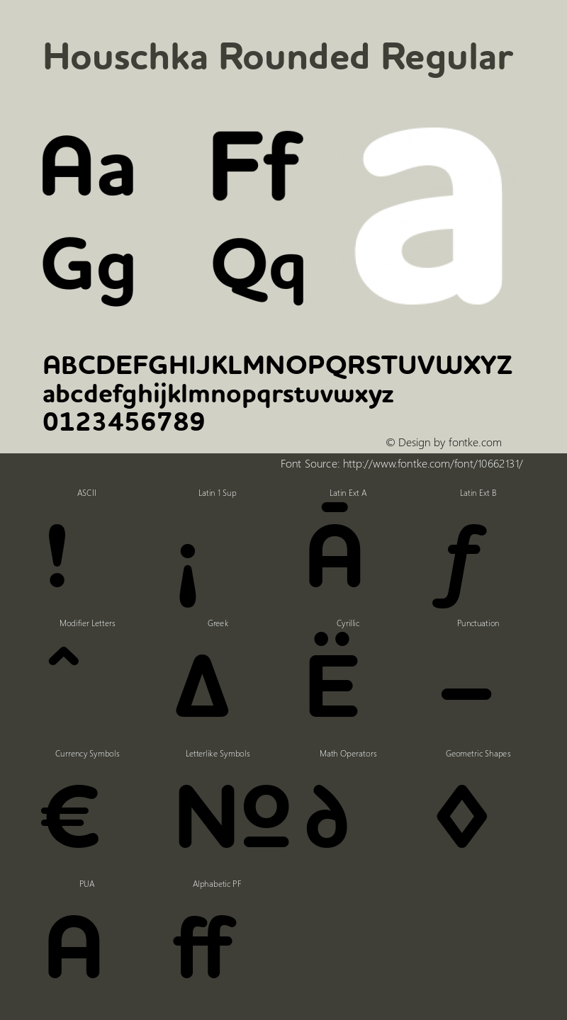 Houschka Rounded Regular 001.000;com.myfonts.easy.g-type.houschka-rounded.bold.wfkit2.version.3Fz3图片样张