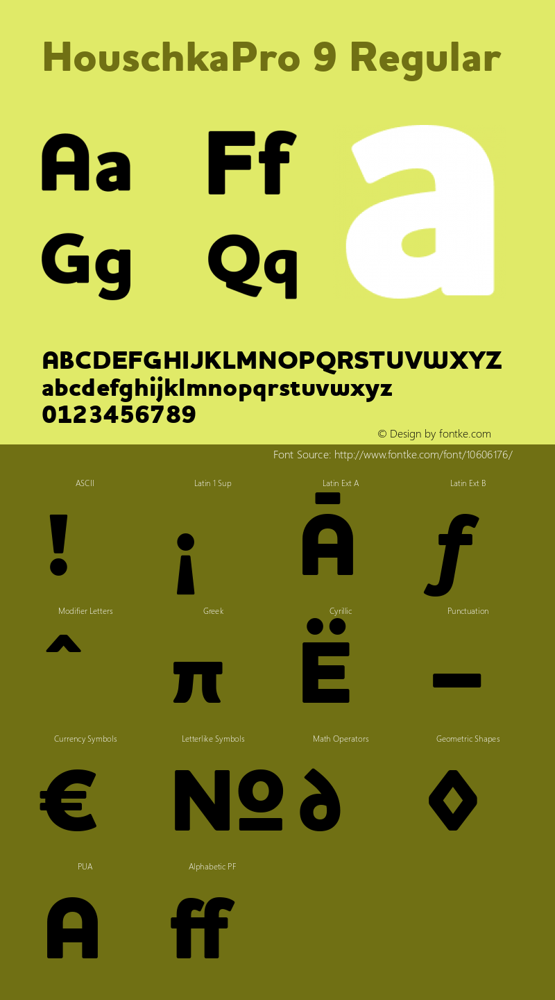 HouschkaPro 9 Regular 001.000;com.myfonts.g-type.houschka-pro.extrabold.wfkit2.3FAc图片样张