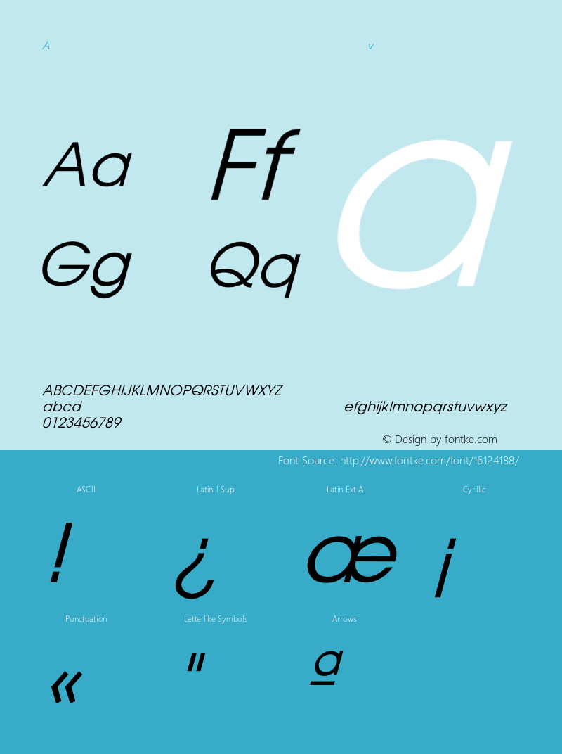 AvantGarde Italic Converted from D:\FONTTEMP\AVANTGAR.TF1 by ALLTYPE图片样张