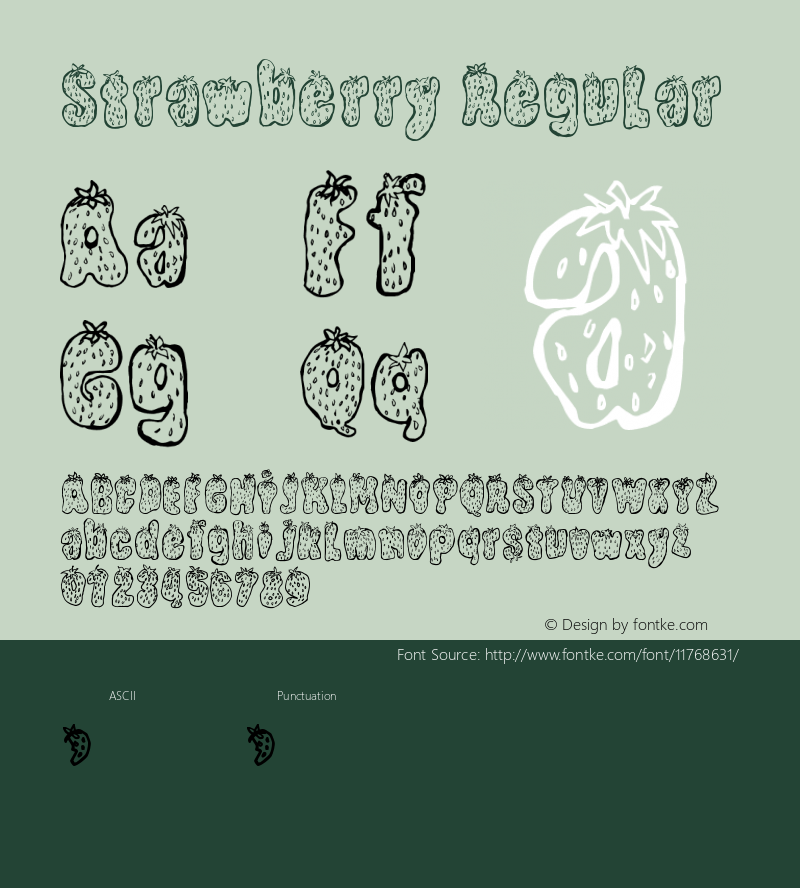 Strawberry Regular Version 1.00 2012图片样张