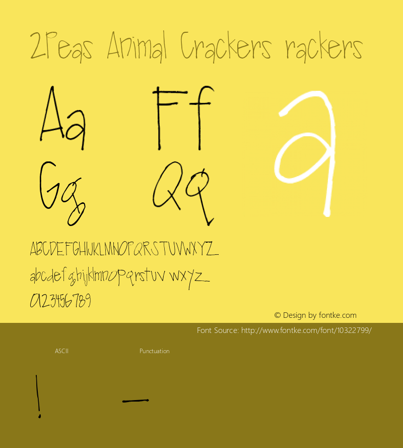 2Peas Animal Crackers rackers 0图片样张