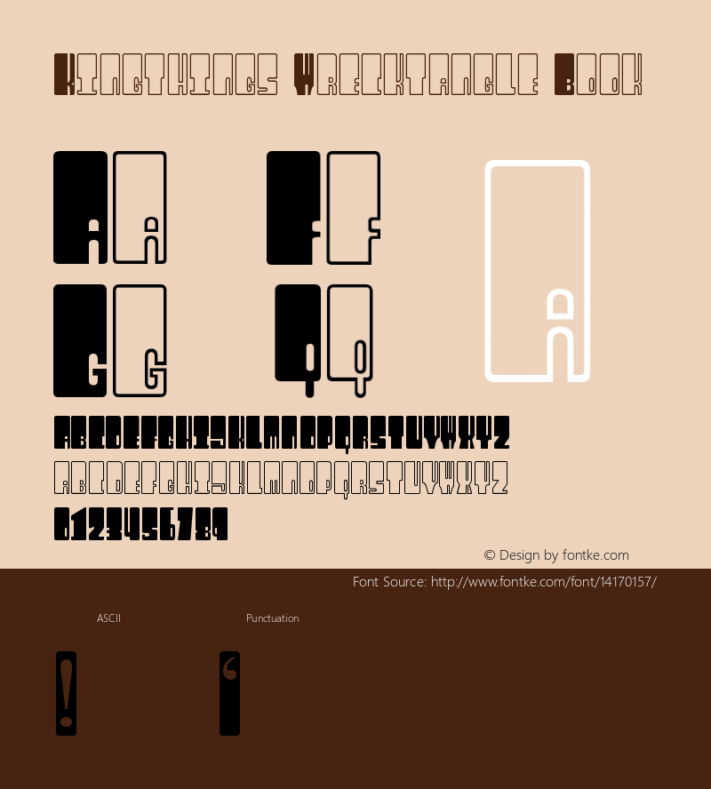 Kingthings Wrecktangle Book Version 1.0图片样张