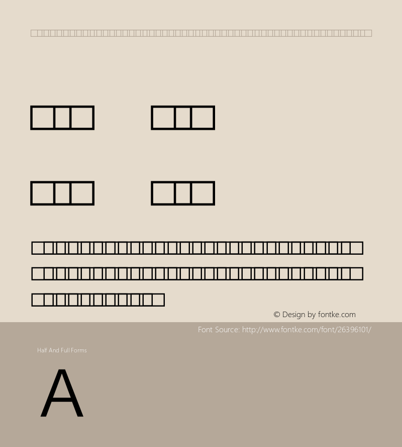 SourceHanSansSC-Normal-Alphabetic Version 1.0图片样张