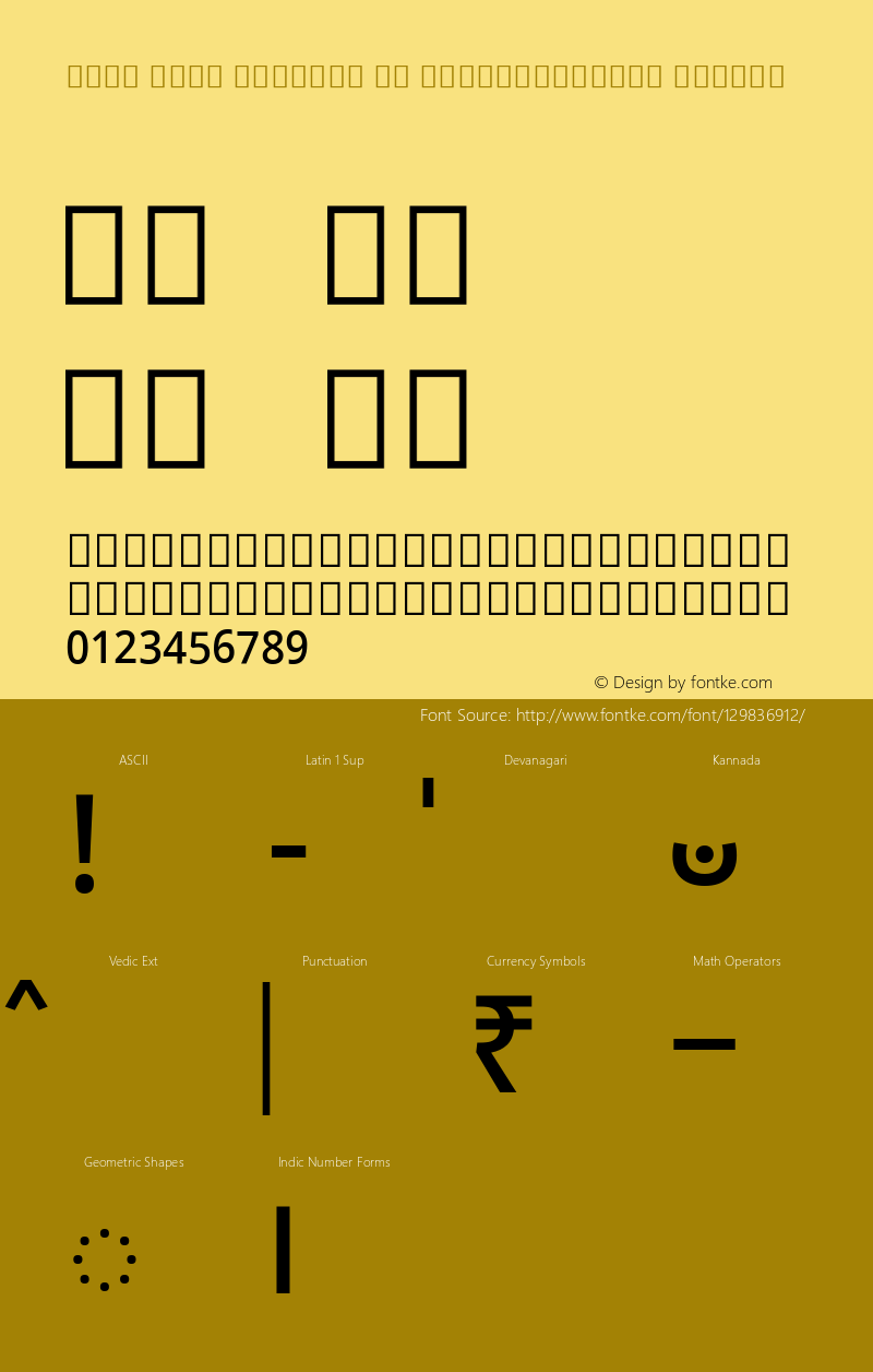 Noto Sans Kannada UI SemiCondensed Medium Version 2.001; ttfautohint (v1.8.3) -l 8 -r 50 -G 200 -x 14 -D knda -f none -a qsq -X 