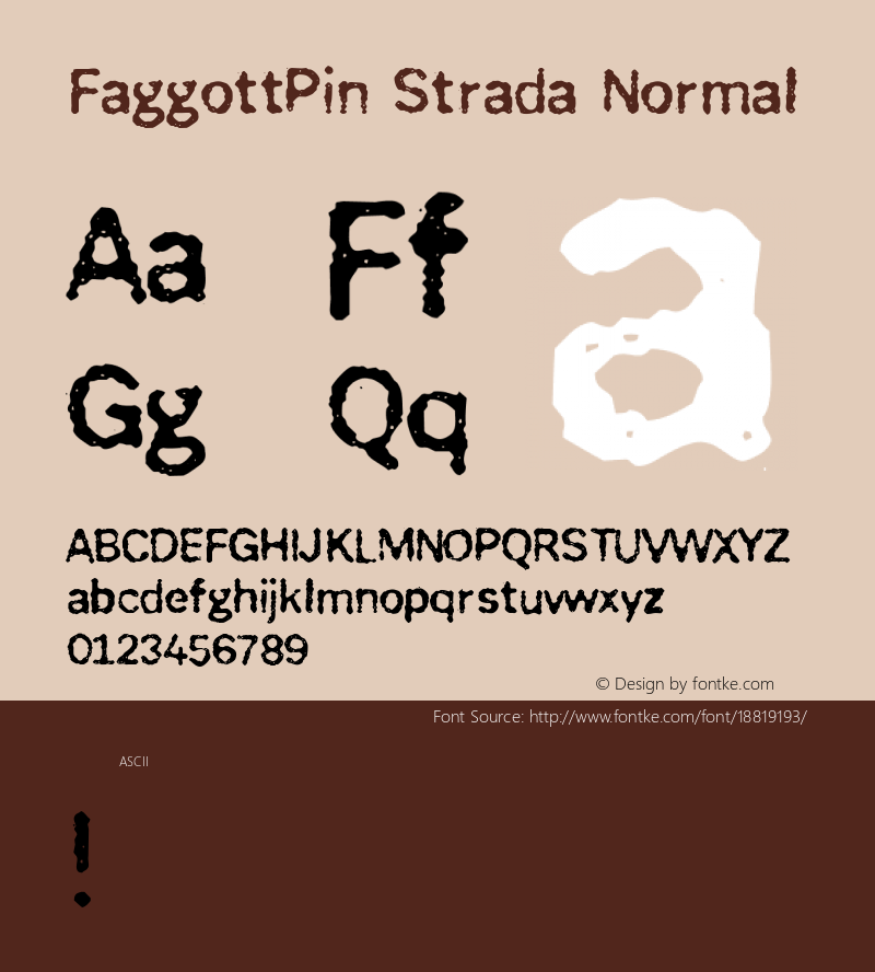 FaggottPin Strada Normal Version 1.000图片样张