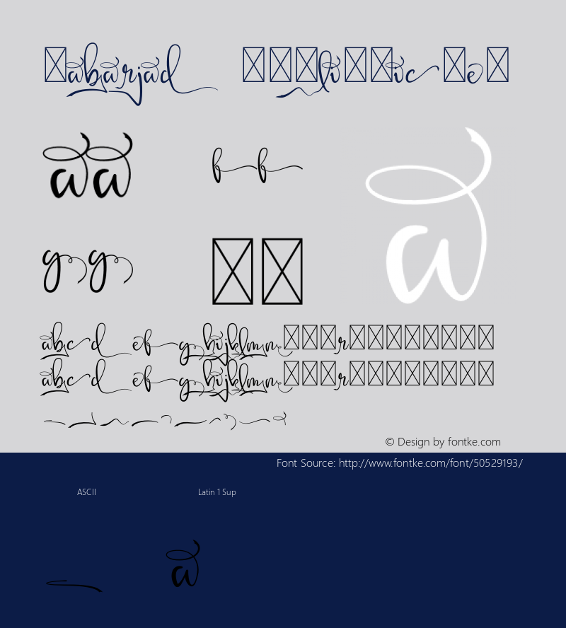 Zabarjad Stylisticset Version 1.002;Fontself Maker 3.4.0图片样张