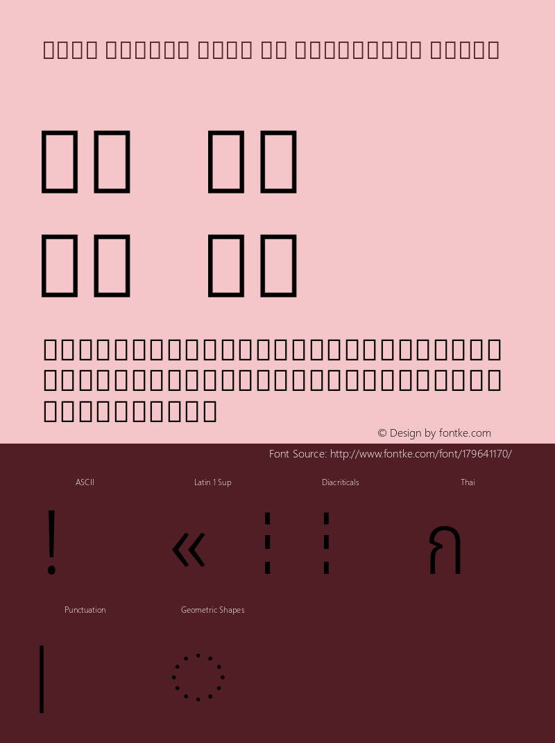 Noto Looped Thai UI Condensed Light Version 1.00; ttfautohint (v1.8.2) -l 8 -r 50 -G 200 -x 14 -D thai -f none -a qsq -X 