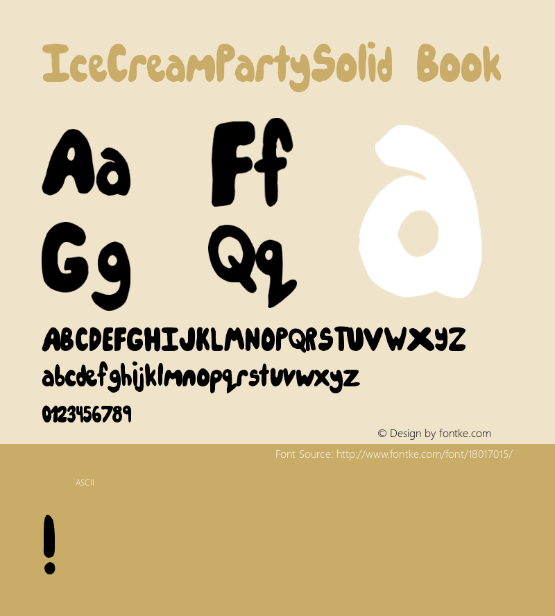IceCreamPartySolid Book Version 1.00 February 27, 20图片样张