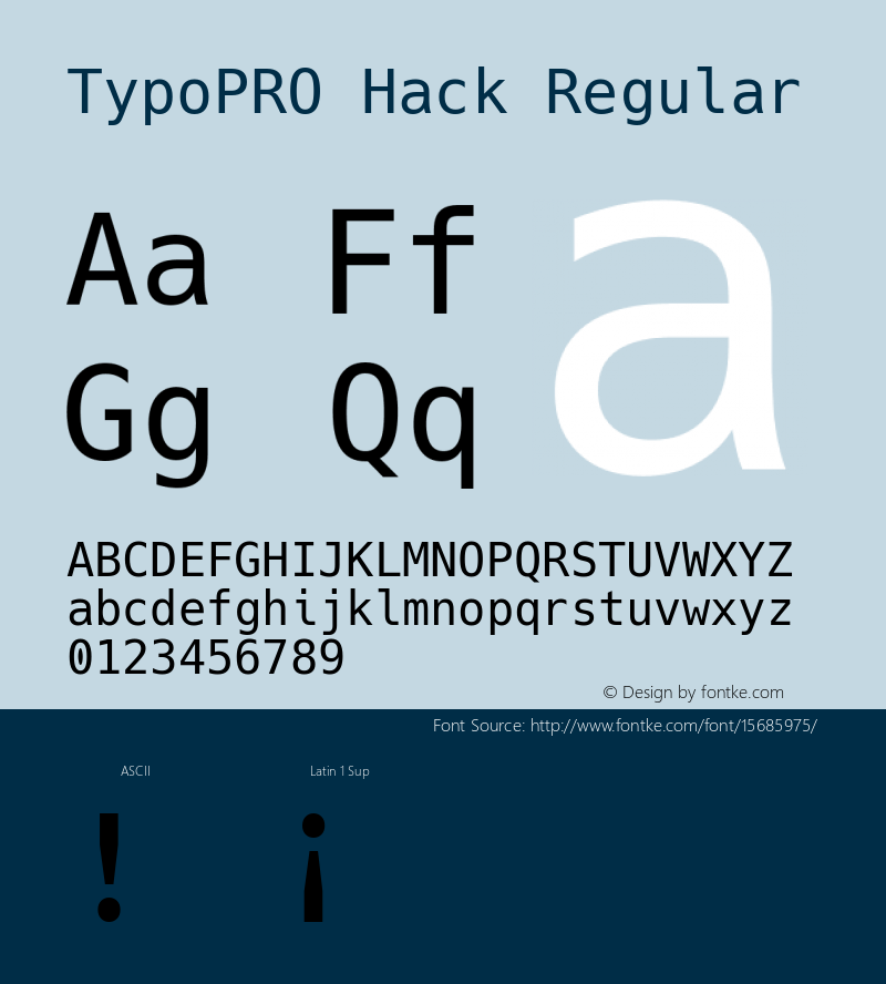 TypoPRO Hack Regular Version 2.013图片样张