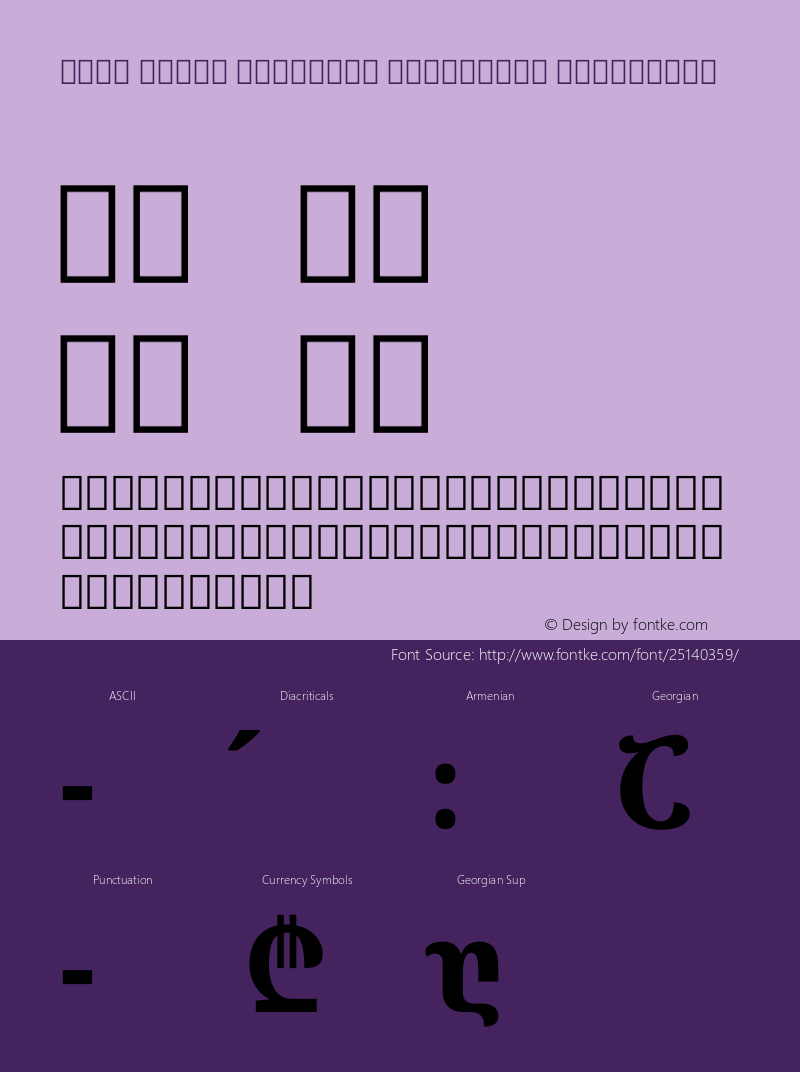 Noto Serif Georgian Condensed ExtraBold Version 2.000图片样张