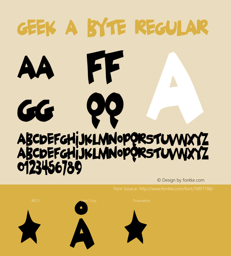 Geek a byte Regular 2图片样张