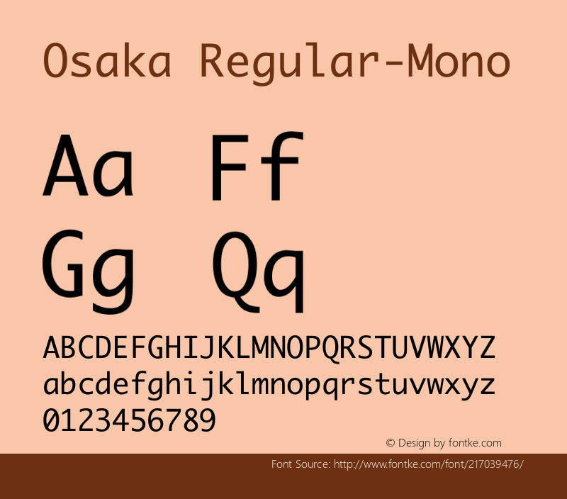 Osaka-Mono 6.1d3e1图片样张