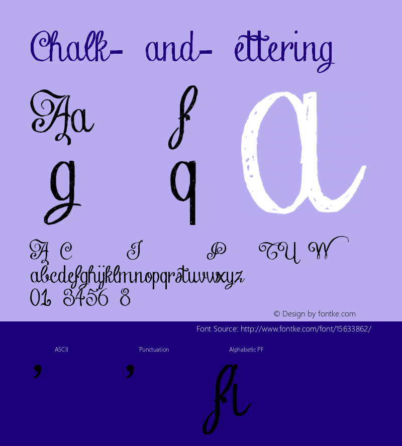 Chalk-Hand-Lettering ☞ Version 1.00 August 10, 2012, initial release;com.myfonts.easy.fontscafe.chalk-hand.lettering.wfkit2.version.3TqB图片样张