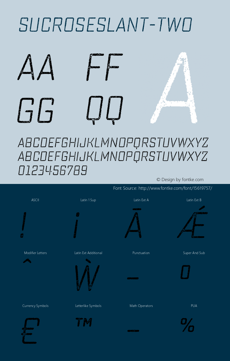 SucroseSlant-Two ☞ Version 1.000;com.myfonts.yellow-design.sucrose.slant-two.wfkit2.gPv7图片样张