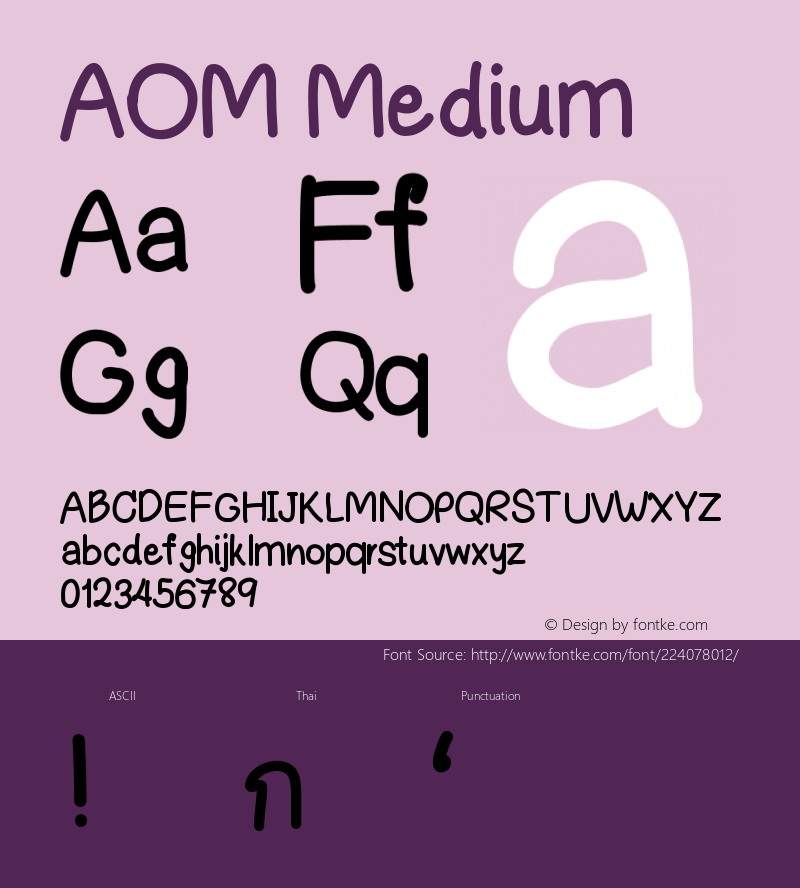 AOM Version 001.000图片样张