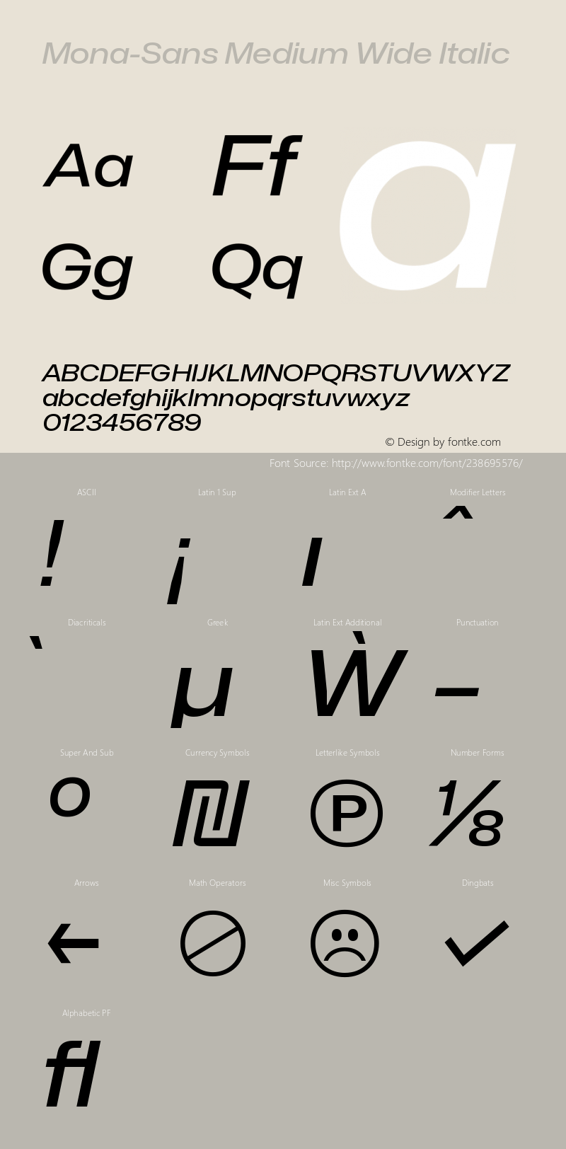 Mona-Sans Medium Wide Italic Version 2.000图片样张