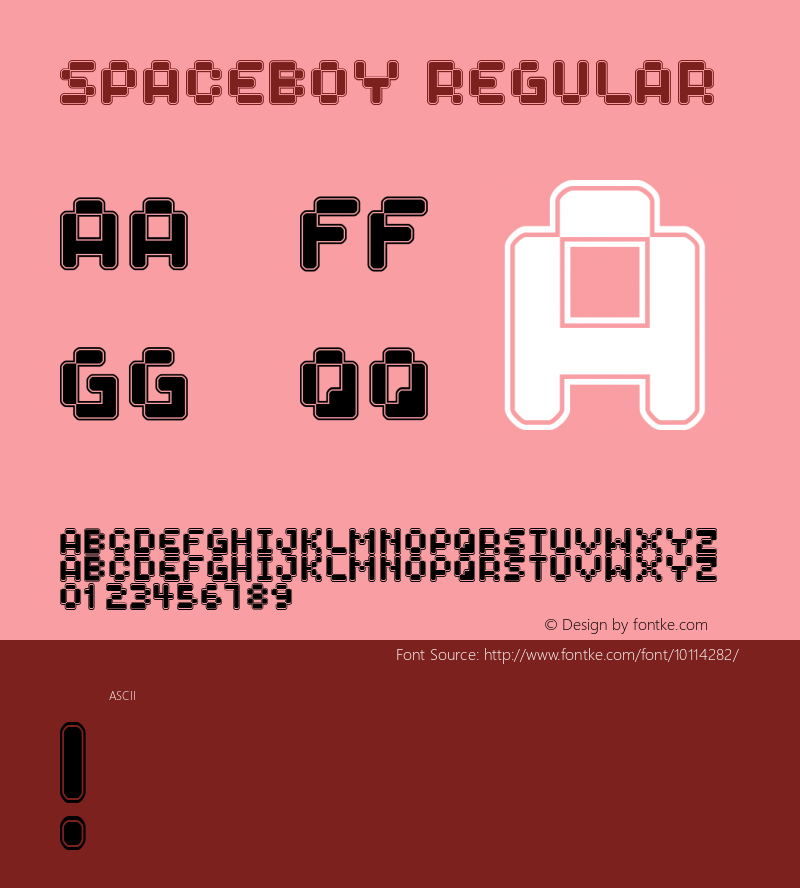 Spaceboy Regular 2图片样张