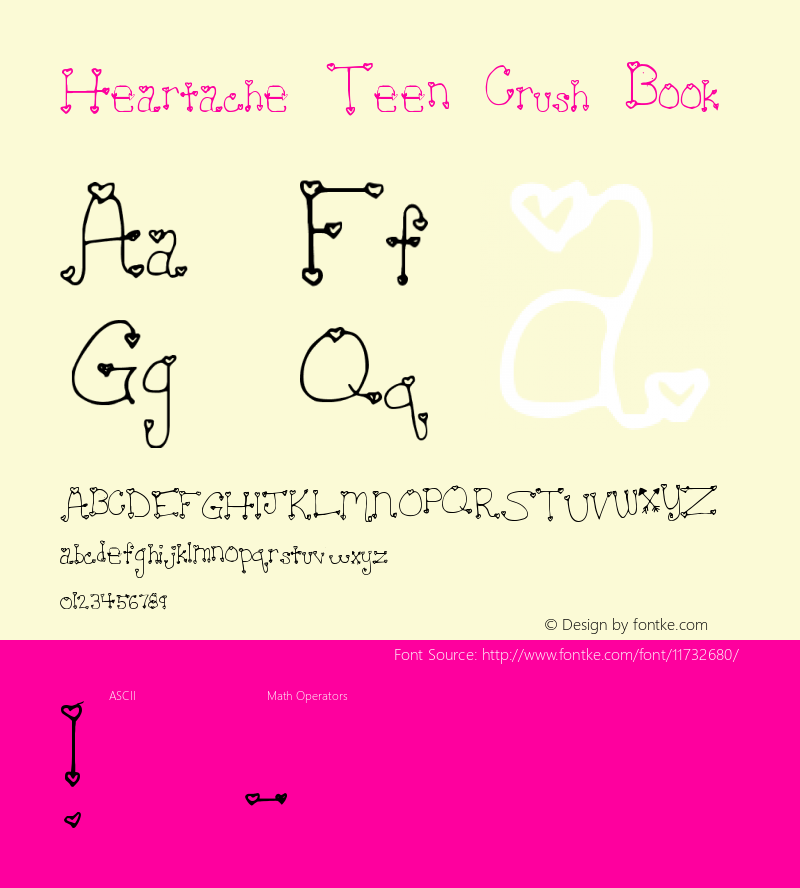 Heartache Teen Crush Book Version 1.00图片样张